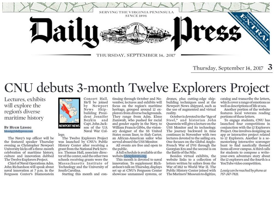 Daily Press Sept 14 2017